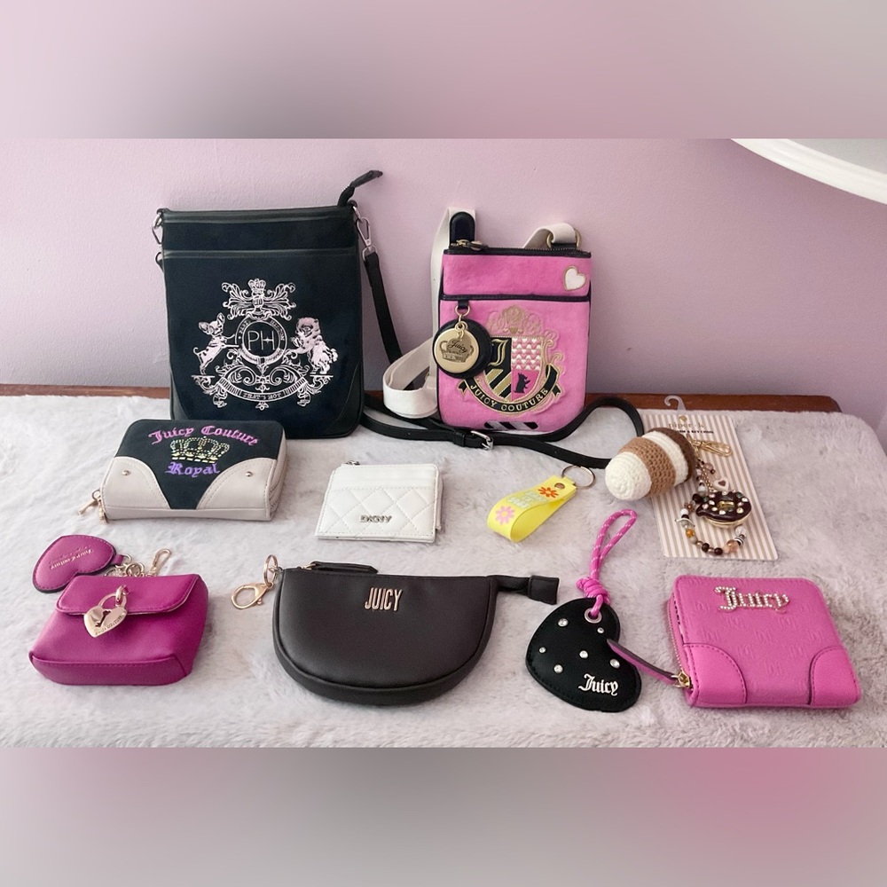 Juicy Couture crossbody bag, wallets and more